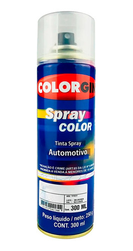 Colorgin Spray Automotivo 300ml Verniz Incolor