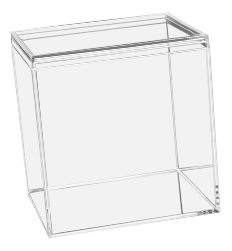 Caja De Almacenamiento De Acrílico 7,5 Cm X 7,5 Cm X 7,5 Cm