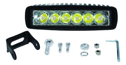 Minibarra Valuefit De Hella (6 Led, Haz Puntual), Multicolor