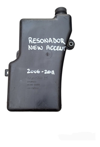 Resonador De Aire Hyundai New Accent 2006-2011