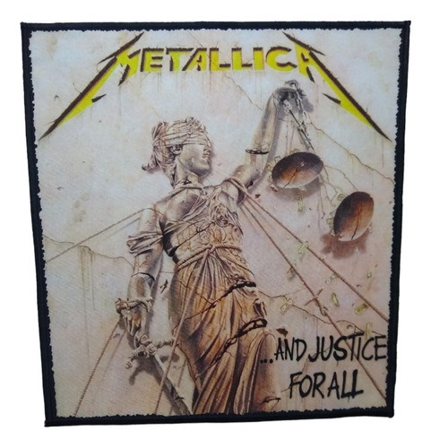 Espaldera Metallica And Justice For All  Maniametal 