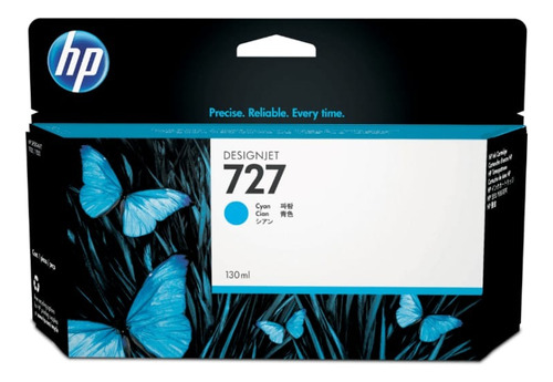 Cartucho Hp 727 130ml Cian B3p19a Original Envio Gratis 