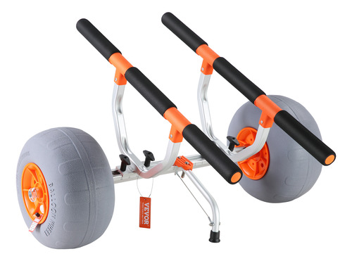 Vevor Carro De Kayak Inflable Con Neumáticos, Carga De 350l