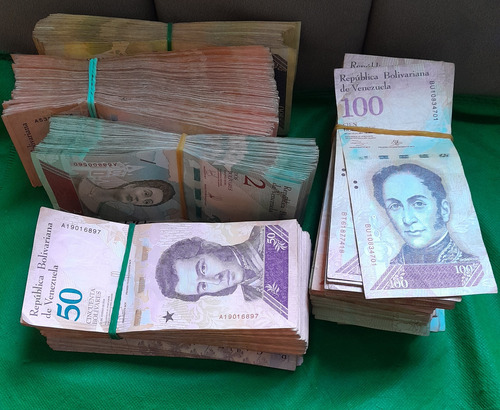 Lote 1000 Billetes De Venezuela Circulados, Estado 6, 7, 8