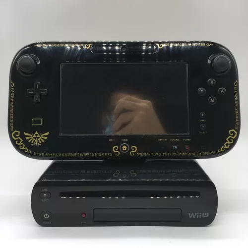 Console Nintendo Wii U Edição Zelda Com Controle