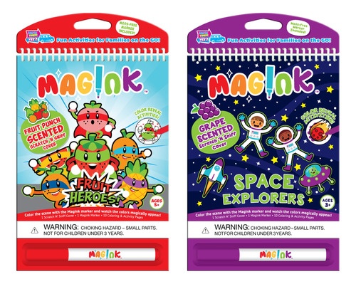 Mag-ink - Libro De Actividades Para Colorear Con Tinta Magic