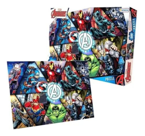 Avengers Marvel Vengadores Rompecabezas 500 Piezas Tapimovil