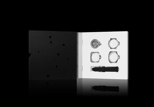 Reloj Ciga Design M-series Magician Automático Titanium Correa Glowing Black