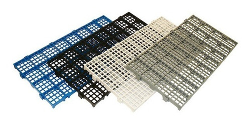 Kit 2,2 M² - 18 Pç 2,5x25x50 Estrado Deck Plastico - Pallet