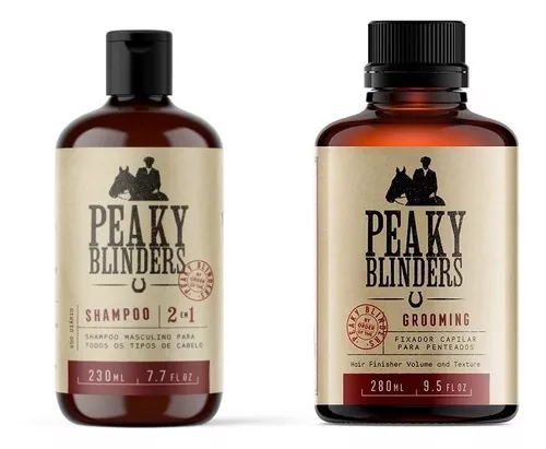 SHAMPOO PARA CABELO MASCULINO 2 EM 1 PEAKY BLINDERS 230ML