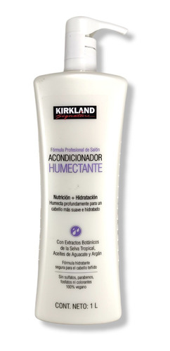 Acondicionador Vegano Humectante Profesional  Kirkland 1l