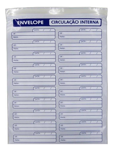 Envelope De Circulação Interna Ofício Kit Com 50 Unidades