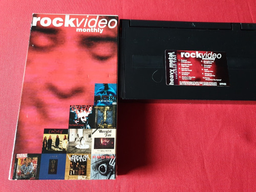 Video Vhs Rock Video Monthly Heavy Metal Sept 1994