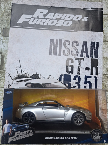 Coleccion Rápido Y Furioso Brian's Nissan Gt-r  R35