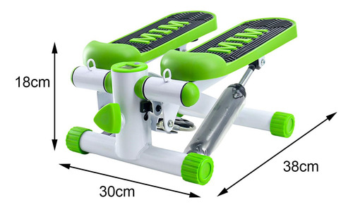 Cómodo Stepper Anti Slip Mini Stepper Para Mujeres Verde