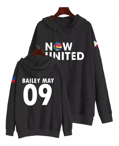 Moletom Now United Bailey May 09 Bandeira Filipinas Musica.
