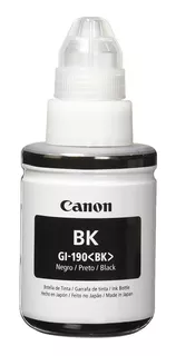 Tinta Canon Gi-190bk Series G Color Negro 0667c001aa