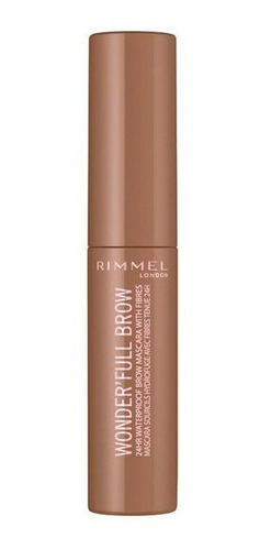 Imagen 3 de 4 de Mascara Para Cejas Rimmel Wonderfull Brow 24hs Waterproof