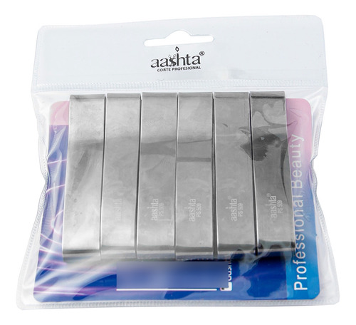 Clip Metalico Sujeta Capa De Corte Aashta 6 Pz