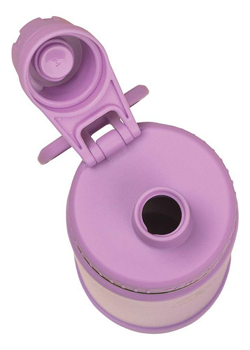 Botella De Agua Lila Aislada