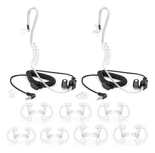 Zeadio Auricular De Vigilancia Para Escuchar Solamente Con R