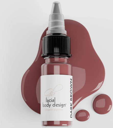 Pigmento Gb Inorganic Micropigmentacion Envio Gratis Dark Brown