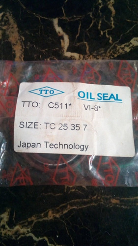 Imagen 2 de 3 de Estopera Sello 25 X 35 X 7 Mm (692305)