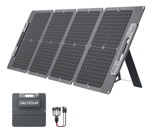 Dailysolar Panel Solar Portatil Ultraligero De 105 W, 100% C