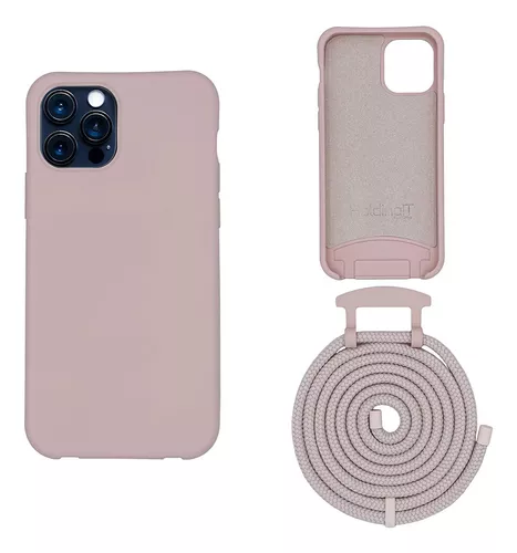 GENERICO Carcasa Para iPhone 12 Pro Max Fluor Rosa