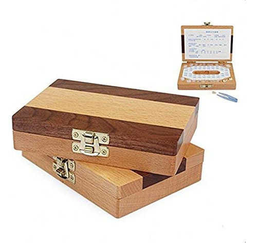 Caja De Conservación De Dientes De Bebé Con Caja De