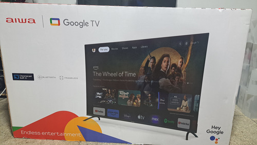 Aiwa Smart Tv 4k Original Aw58b4kfg 58'' Google Hdr Nuevo