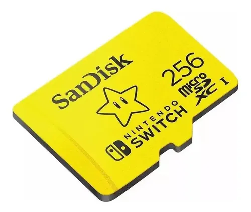 Cartão De Memória Sandisk 256gb Nintendo Switch Uhs-i | MercadoLivre