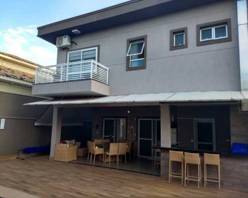 Vende-se Sobrado Com 357m², No Condomínio Paineiras Em Ribeirão Preto-sp, Com 5 Suítes, 6 Vagas De Garagem, Sala Com 3 Ambientes,sala De Tv - Kccn50002 - 68959424