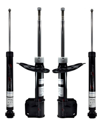 Kit 4 Amortiguadores Peugeot 408 - 2012 - Sachs