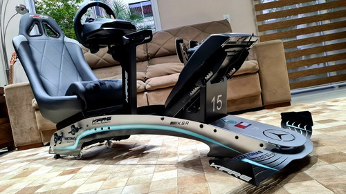 Cockpit Simulador De Corrida Kfireracing Kfire Logitech E +