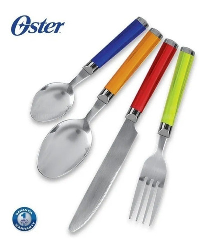 Juego Set Cubiertos Oster