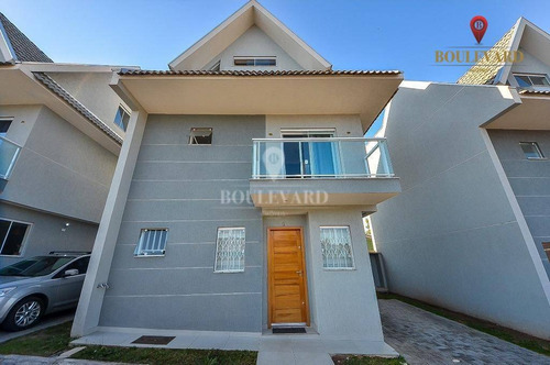 Imagem 2 de 25 de Sobrado Com 3 Dormitórios À Venda, 104 M² Por R$ 550.000,00 - Jardim Das Américas - Curitiba/pr - So0251