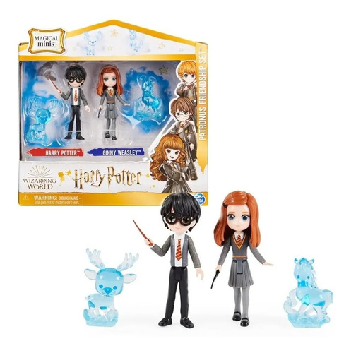 Harry Ginny Set Figuras 7 Cm Wizarding World Original Caffar