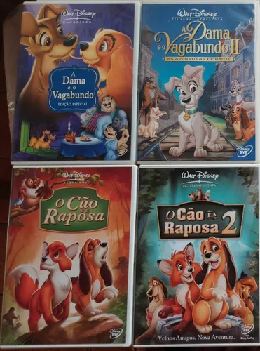 DVD A Dama e o Vagabundo 2 Disney