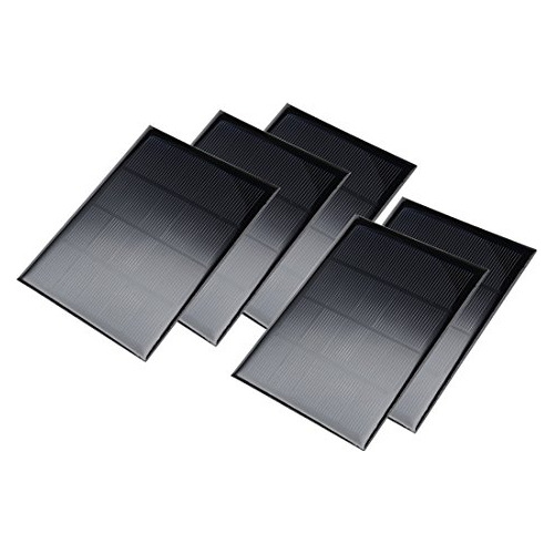 5 Piezas De Mini Panel Solar Poly De 5v Y 300ma  S De L...