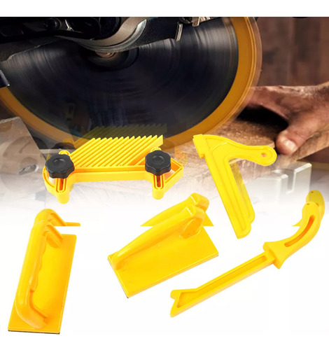 Set De Tablas De Seguridad Para Carpintería Push Block Sti