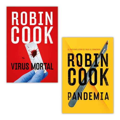 Pack Virus Mortal Y Pandemia - Robin Cook