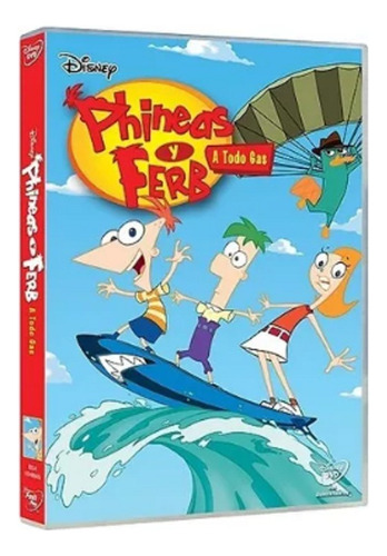 Phineas Y Ferb El Rapido Y Phineas Pelicula Dvd Original 