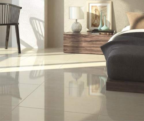 Imagen 2 de 5 de Porcelanato Pulido San Lorenzo Glam Grey 57x57 Cuotas