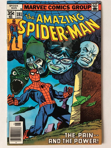 Amazing Spiderman #181 Marvel Comics 1978 Flashback Origen