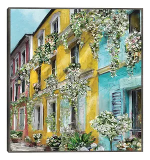 Cuadro Decorativo - Rue Des Fleurs
