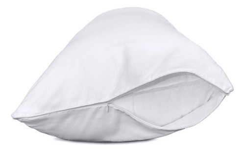 Precoco Queen Pillow Cases Set Of 2 | 100% Cotton White Pill