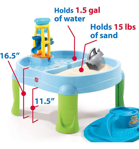 Paso2 Splash N Scoop Bay Arena Y Mesa De Agua, Multicolor, P