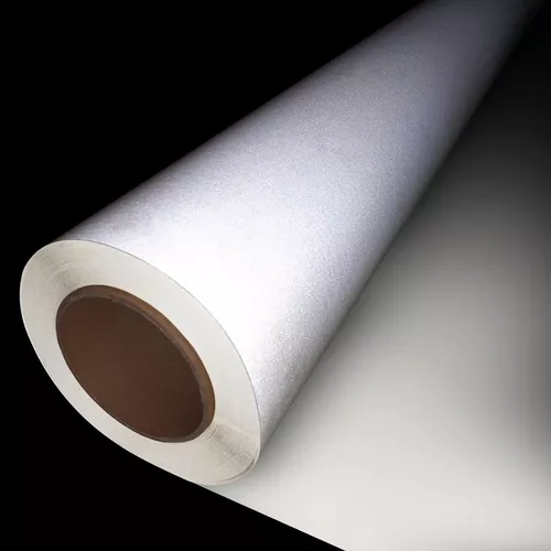 Rolo Vinil Refletivo Grau Comercial Branco 2 M X 1,24 M