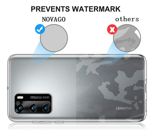 Funda Silicona Tpu Suave Carcasa Para Huawei P40+mica Transparente Huawei P40